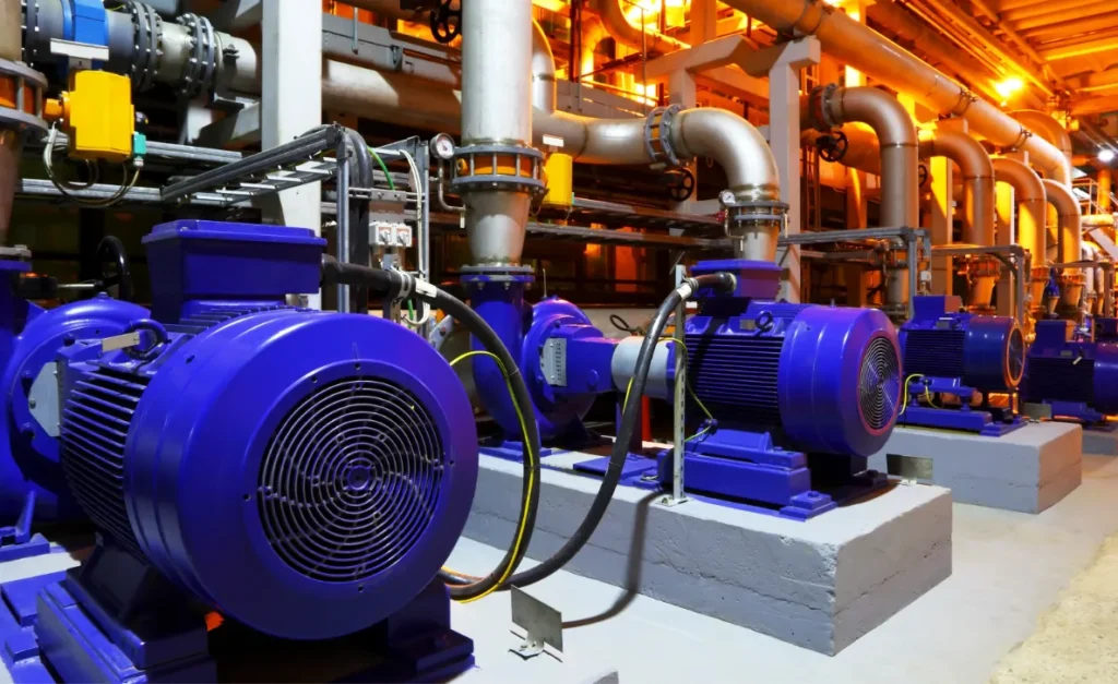 inspection readings in assembly and testing at plant
