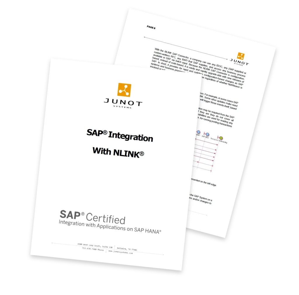 SAP Integration with NLINK white paper thumbnail