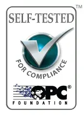 Self-Tested for Compliance OPC Foundation logo